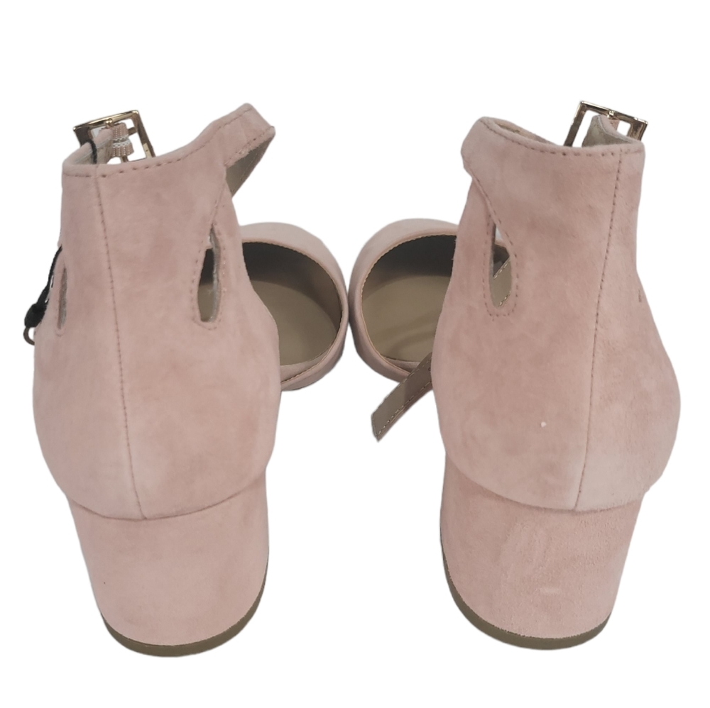 Giani Bernini Izzee Memory Foam Two-piece Pump Blush Suede 9.5 - Picture 5 of 6